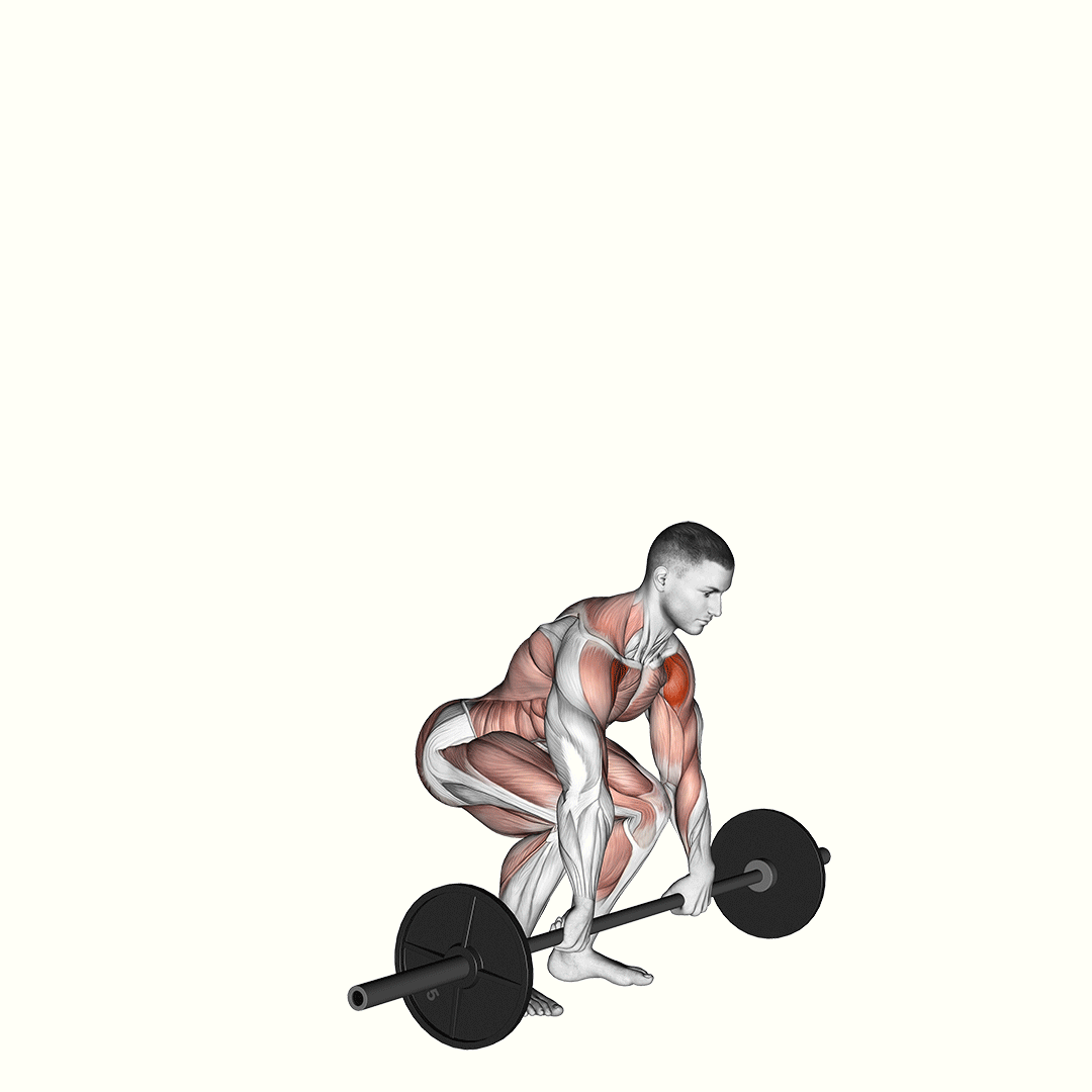 Barbell Clean And Press demonstration