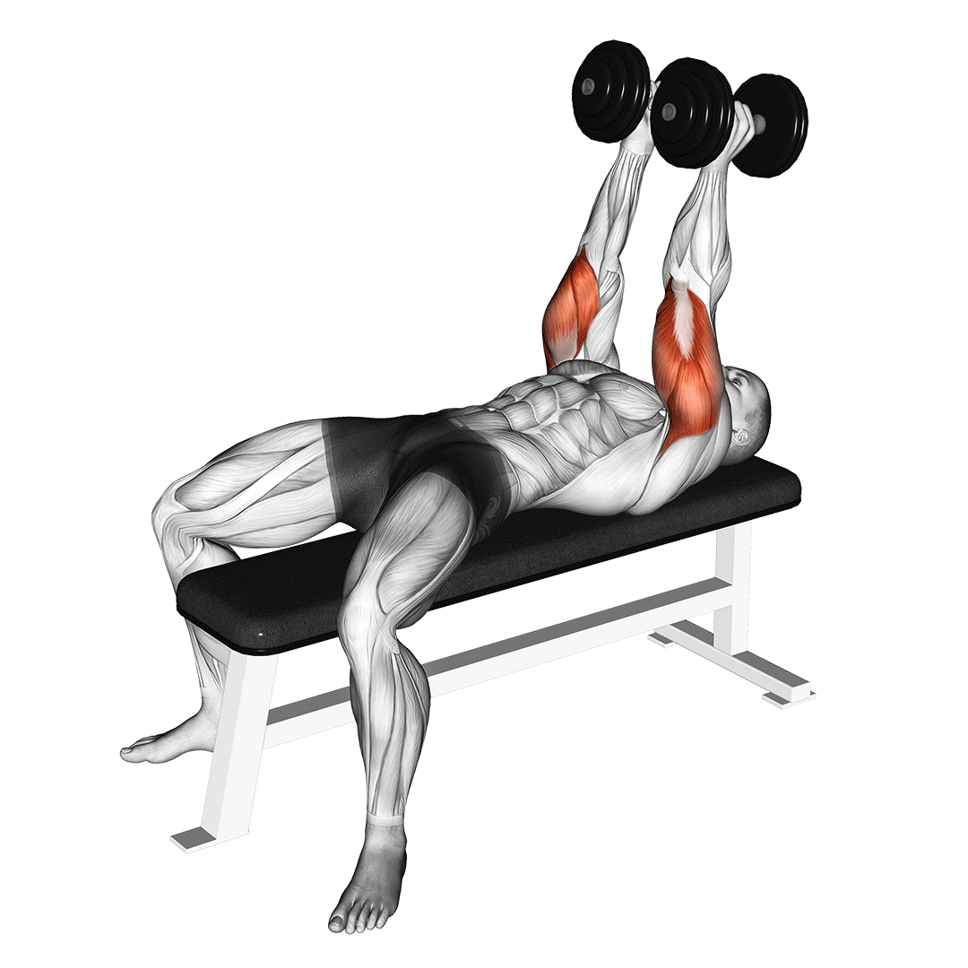 Dumbbell Neutral Grip Bench Press demo