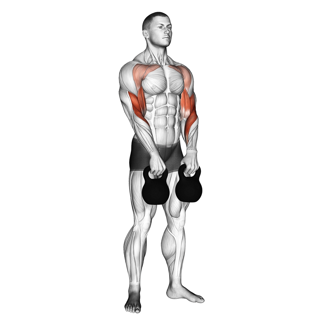 Kettlebell Alternating Hang Clean demo