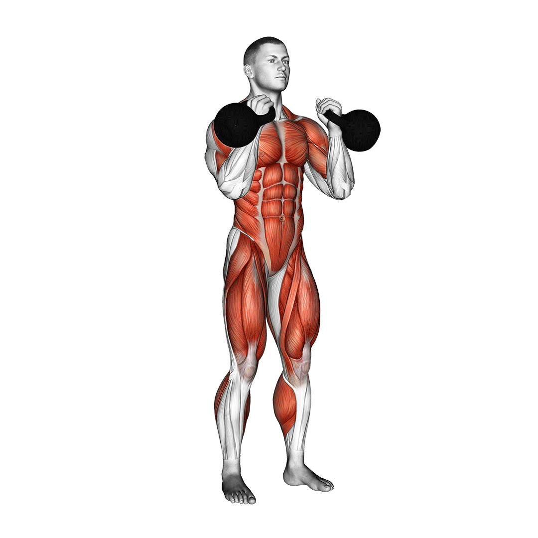 Kettlebell Double Jerk demo
