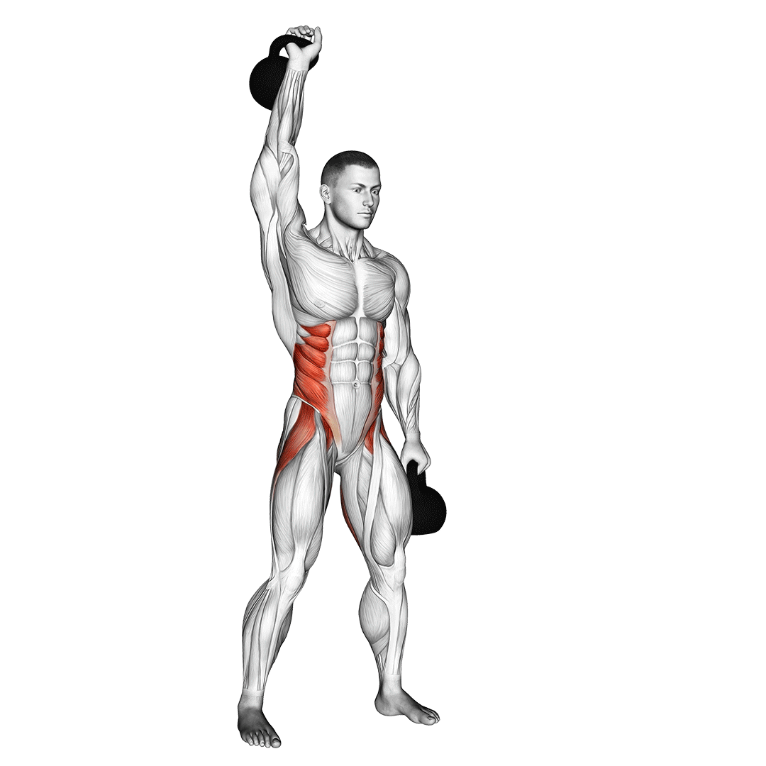 Kettlebell Double Windmill demo