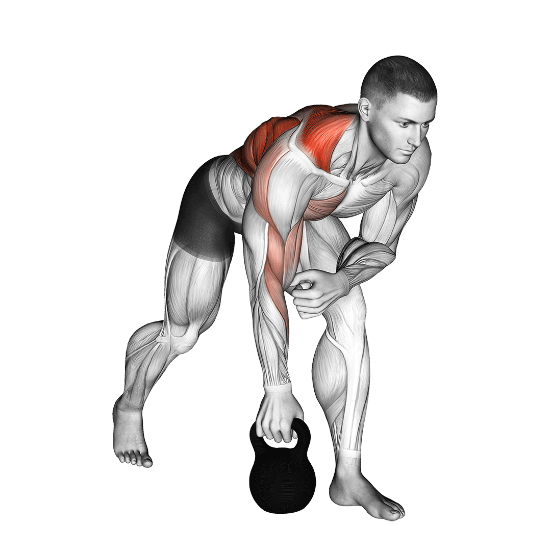 Kettlebell One Arm Row demo