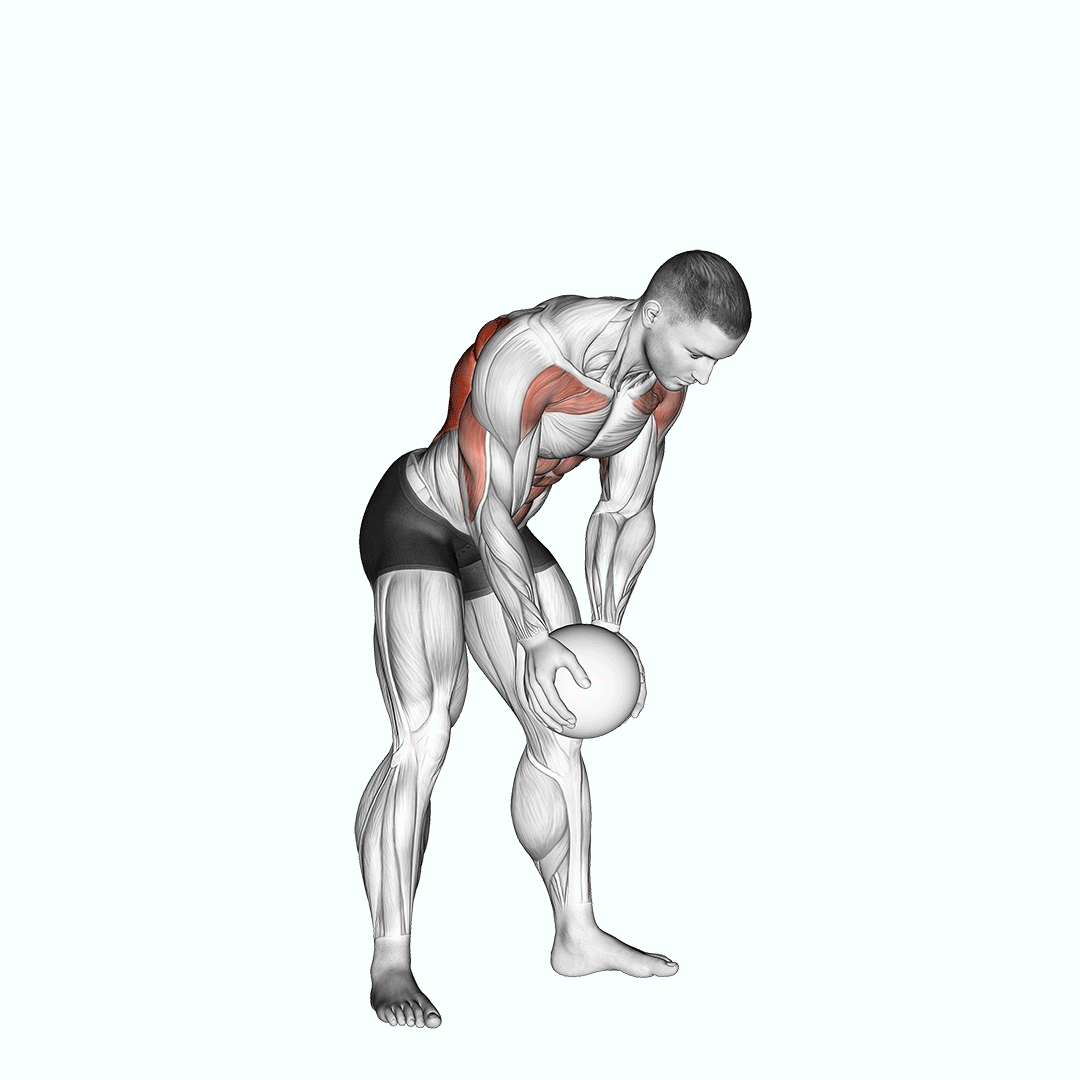 Medicine Ball Catch And Overhead Throw demonstration