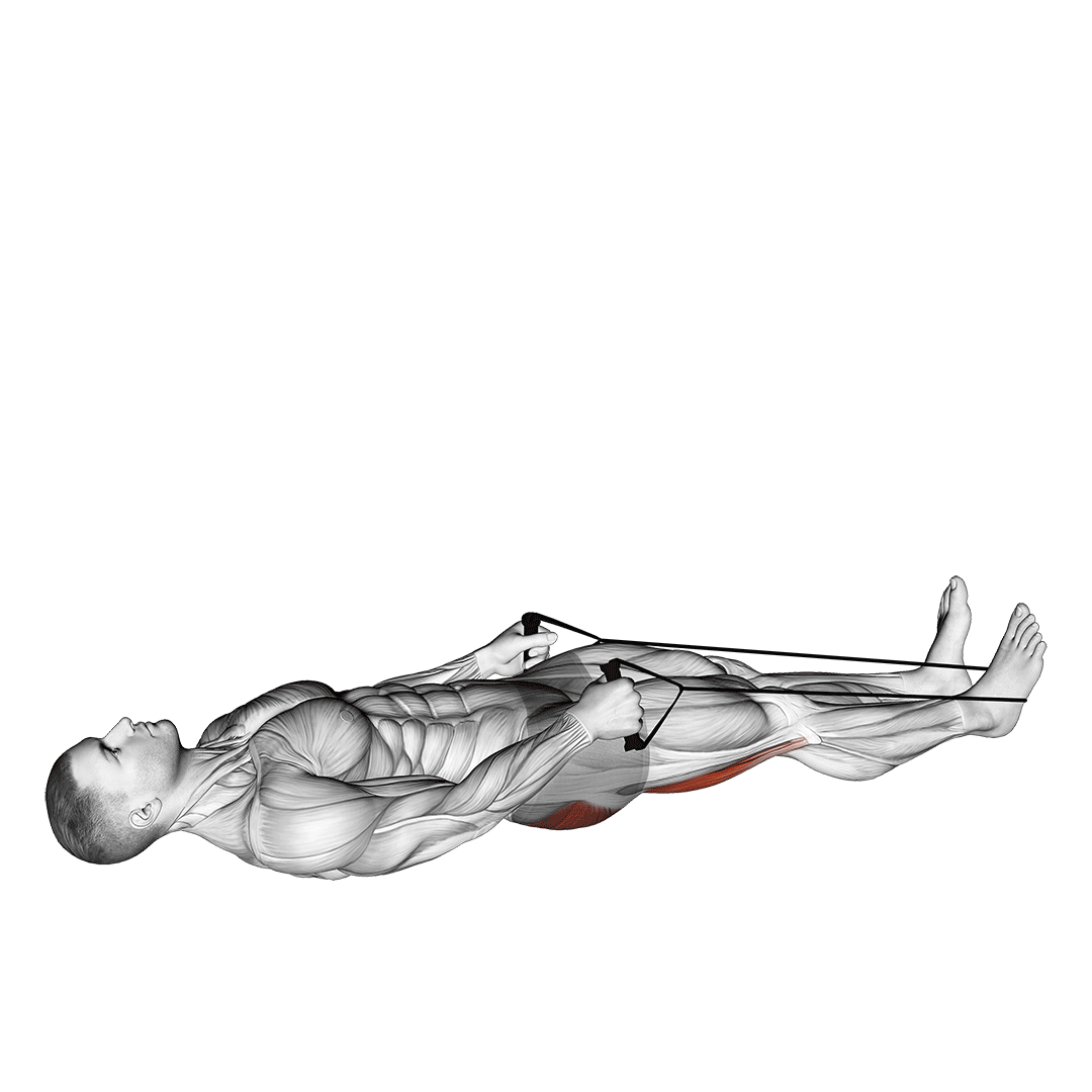 Reclining Big Toe Pose With Rope demo