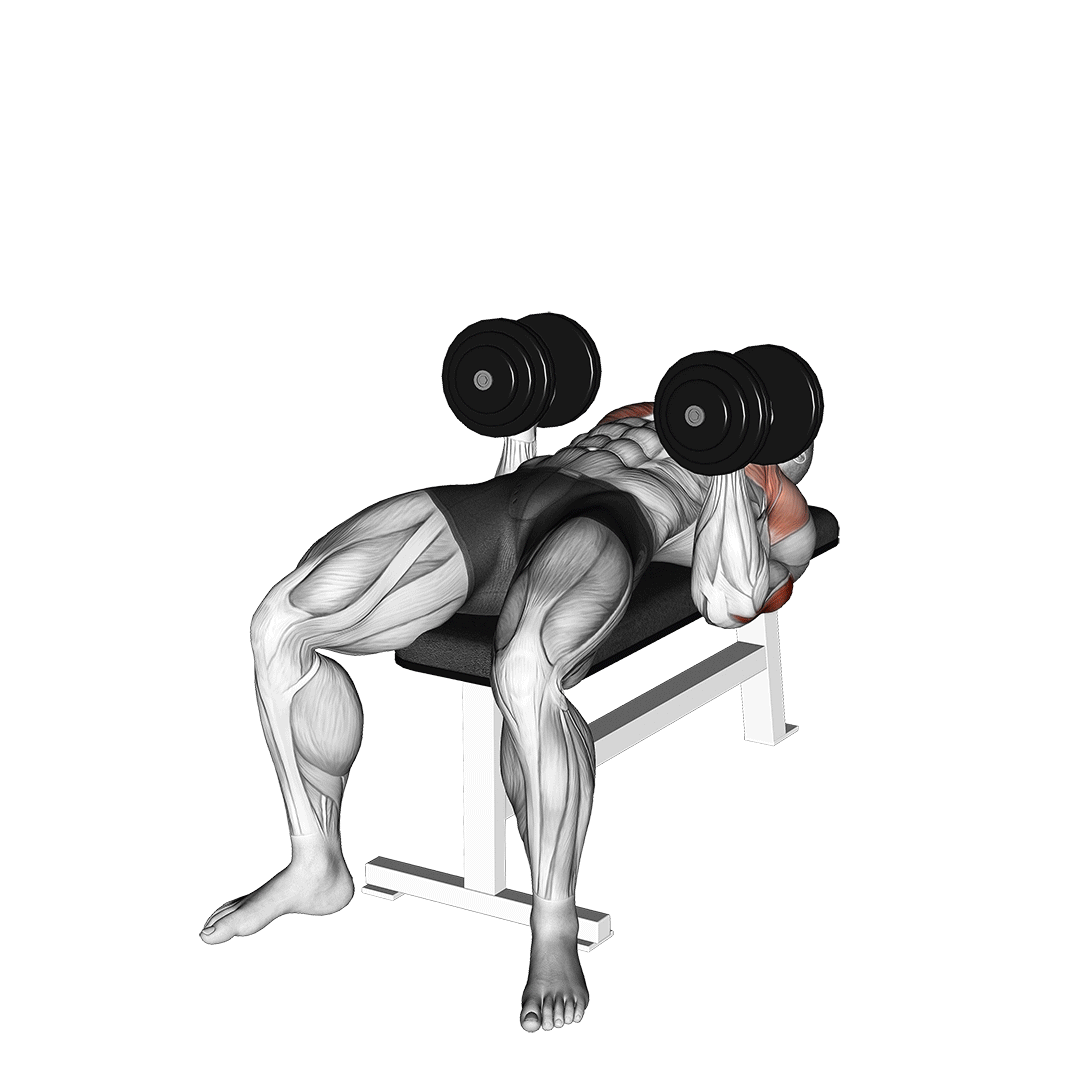 Dumbbell Twisting Bench Press demo