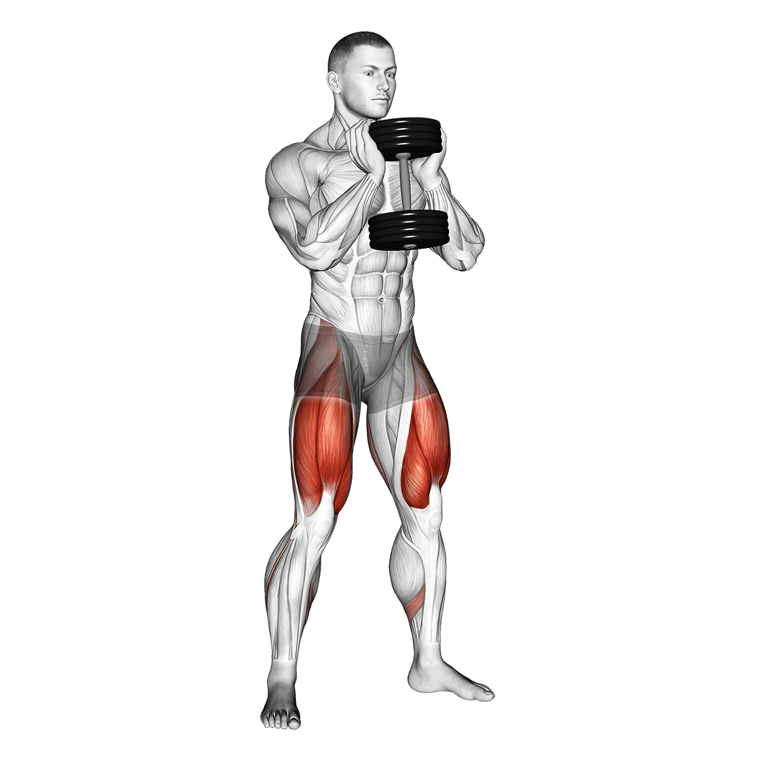 Dumbbell Goblet Squat demo
