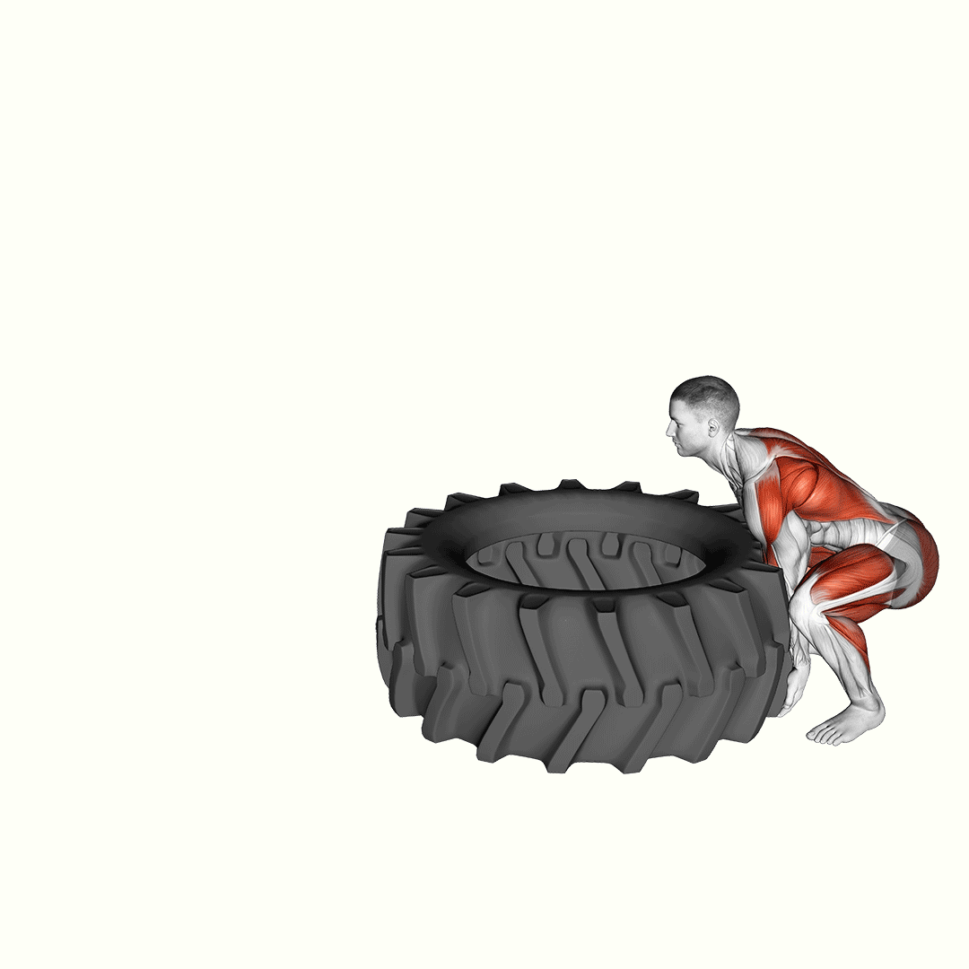 Tire Flip demonstration