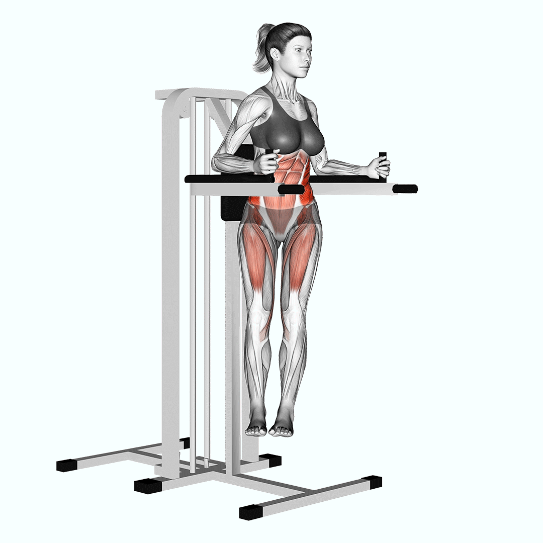 Twisted Leg Raise (Female) demonstration